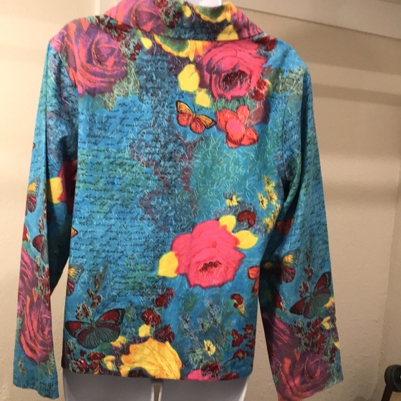 “Gaudy Couture” Fun & Flirty Jacket - Size Medium - $28 - Picture 9 of 14